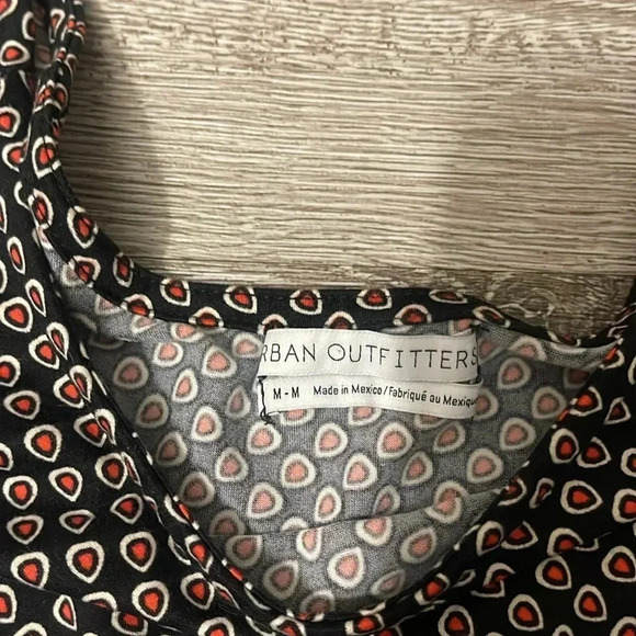 UO Lora Short Sleeve Mini Frock Dress size medium urban outfitters - Picture 3 of 6